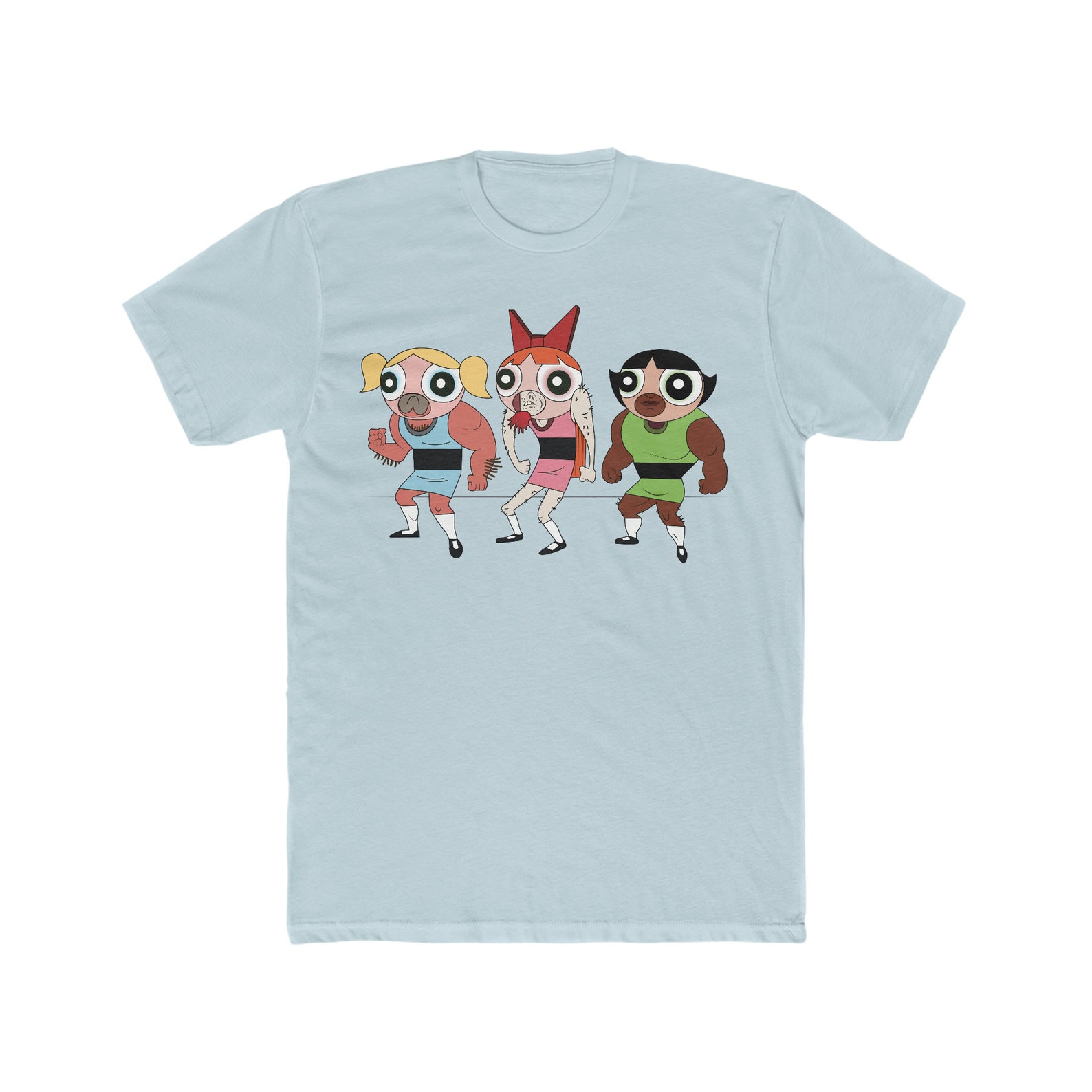 Buff PowerPuff Girls Fake Villain Male 90s Vintage TV Diseño de dibujos ...