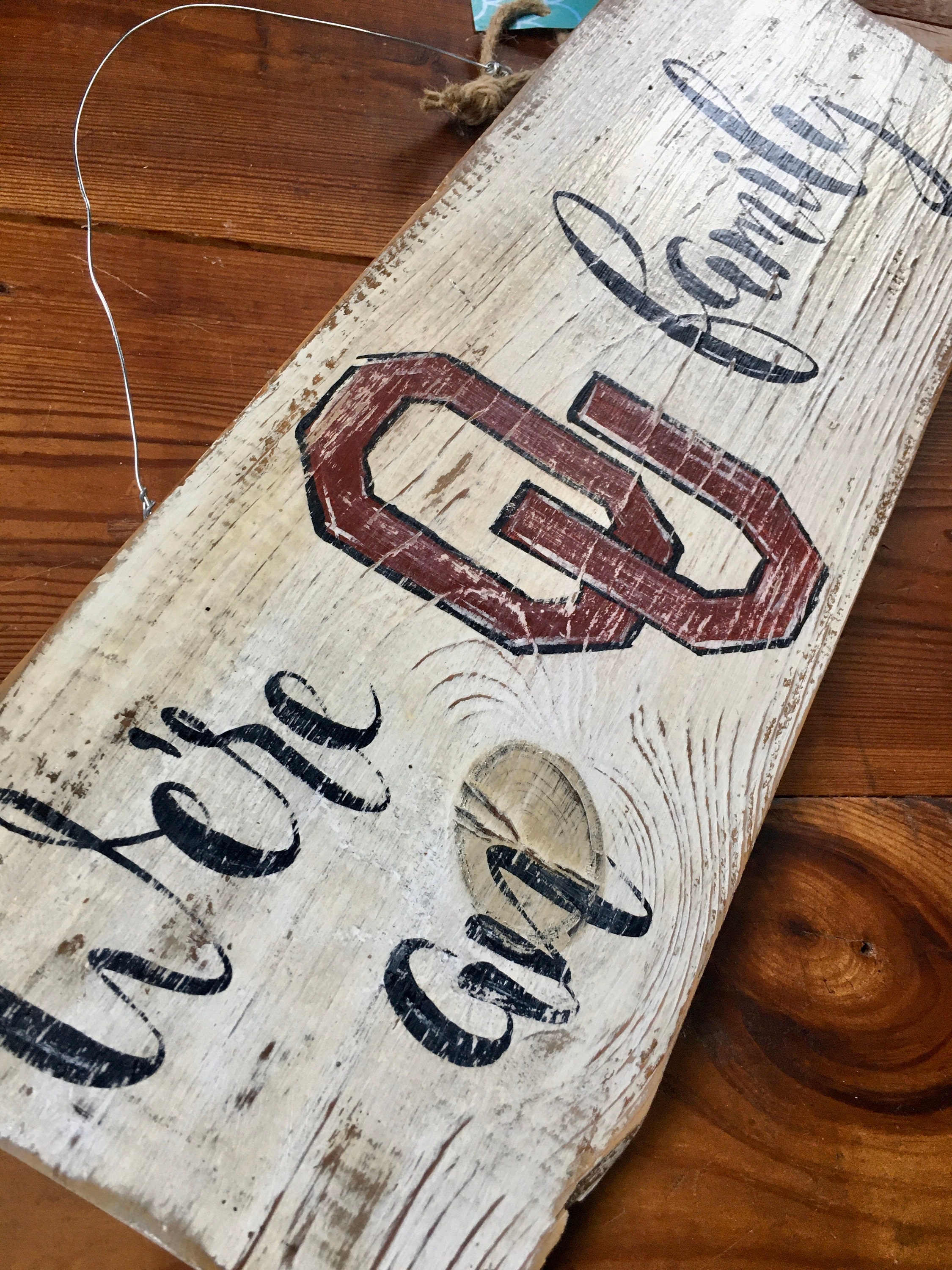 Football Porch Sign Customized Football Sign Sports Fan Etsy