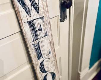 Welcome Porch Sign, Porch Decor, Front Porch Sign Wooden Sign, Welcome Porch Sign, Summer Porch Sign, Porch Sign, Welcome Home, Tall Welcome