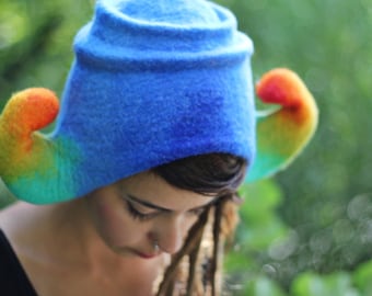 Unique handmade felt hats