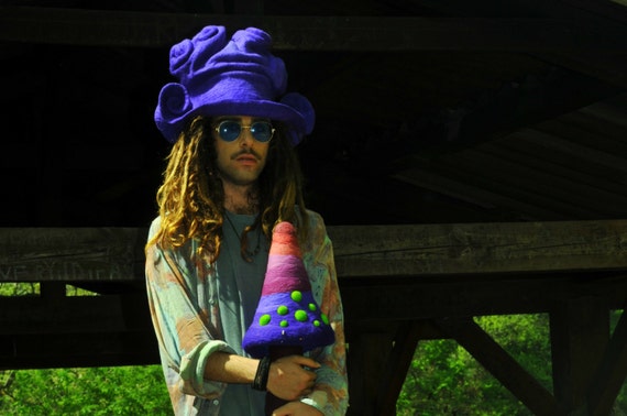 Purple sales hat mens