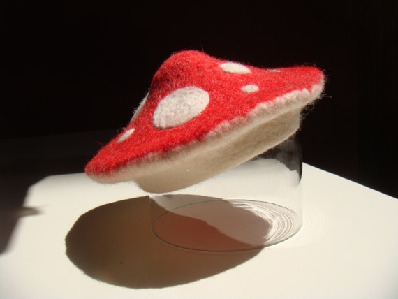 Mushroom Hat Wonderland Costume Trippy 