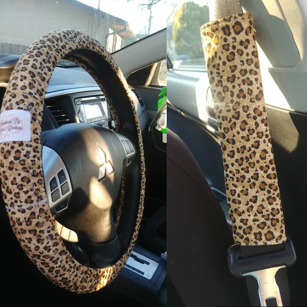 Leopard Print Steering Wheel Covers Etsy