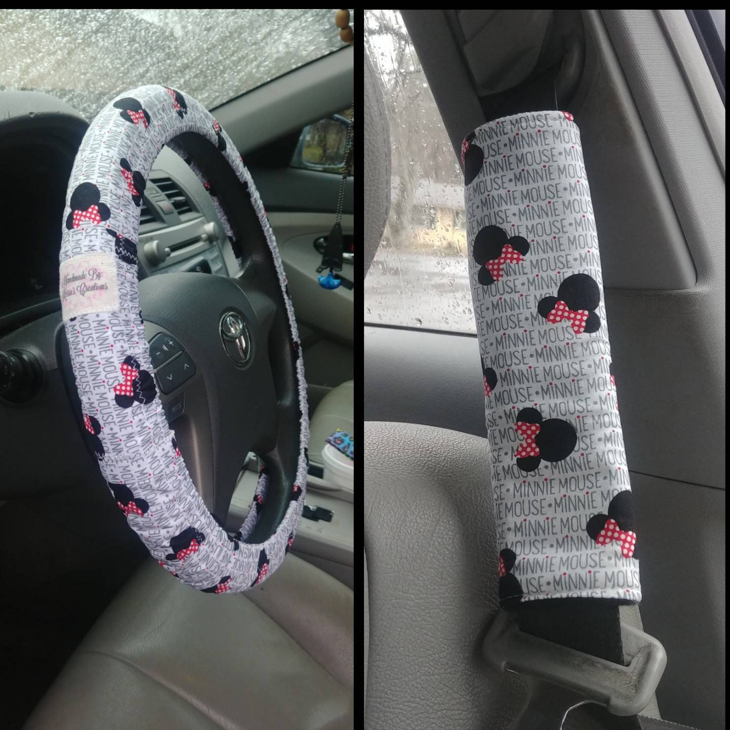 Buy Handmade Cute Mouse Character Car Decor 1 Steering Wheel Seat