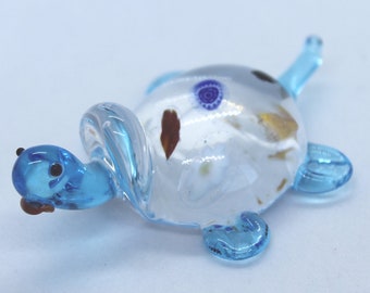 Handmade Glass Turtle
