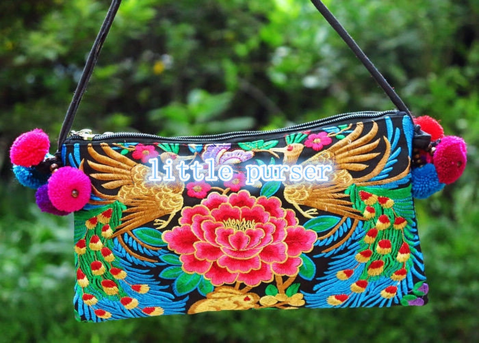 Hand Made Bag/ Embroidery Tote Bag/obliquely Across the Etsy