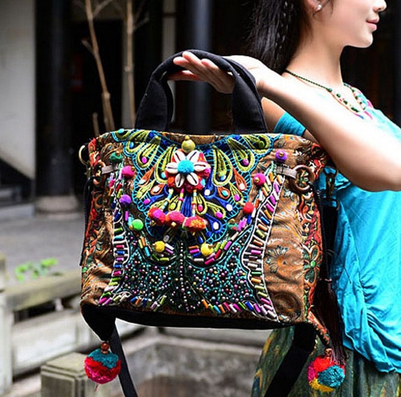 Embroidered bag/messenger bag/bags and purses /shoulder Etsy