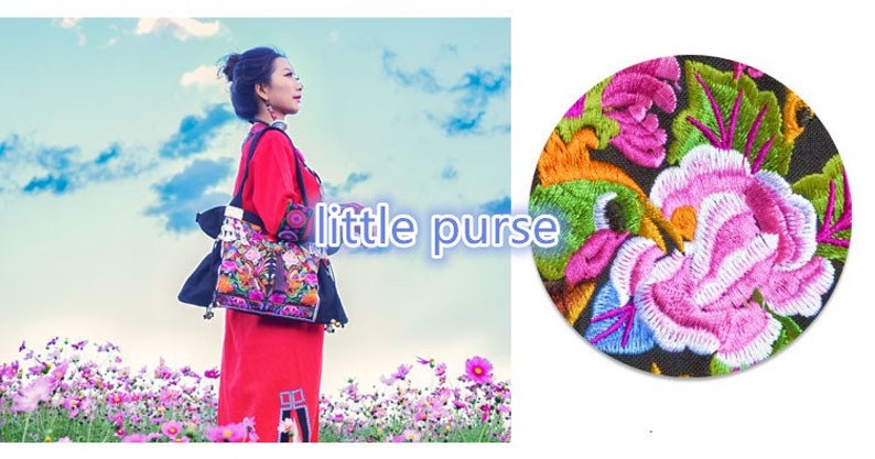 laptop bag messenger bag Diaper Bag or Camera Bag,Canvas shoulder bag purse TOTE Handbag,Vintage Embroidered Cloth Hmong Bag hobo dia