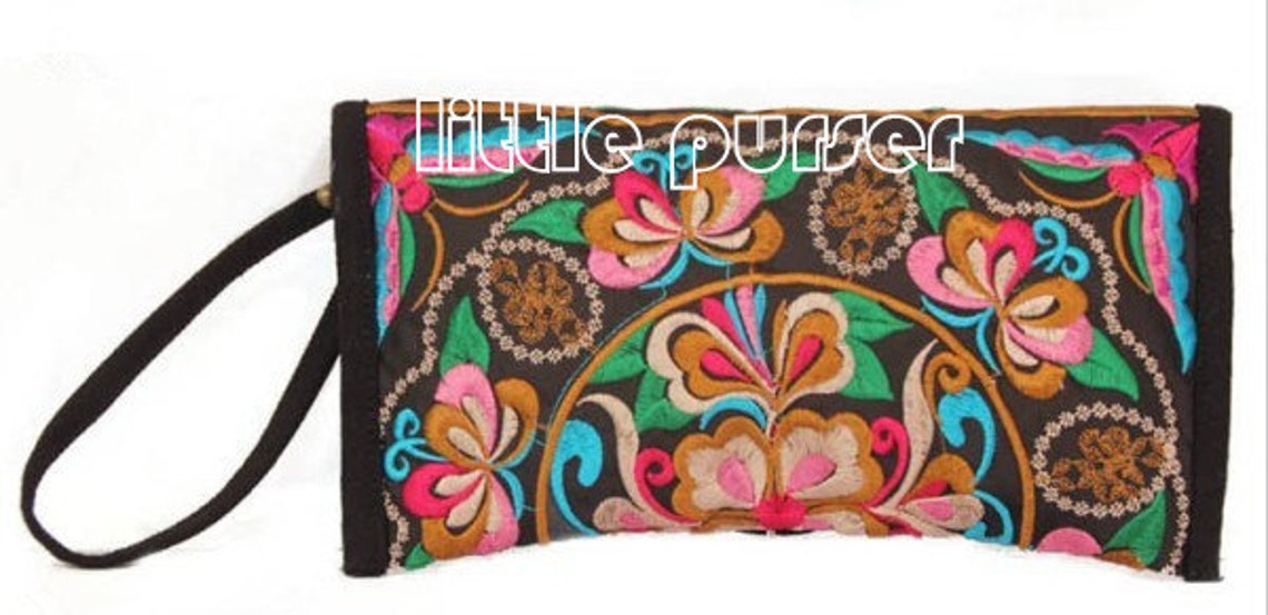 Handmade Embroidered Bagchinese Embroidery Bag wristle Bag Etsy