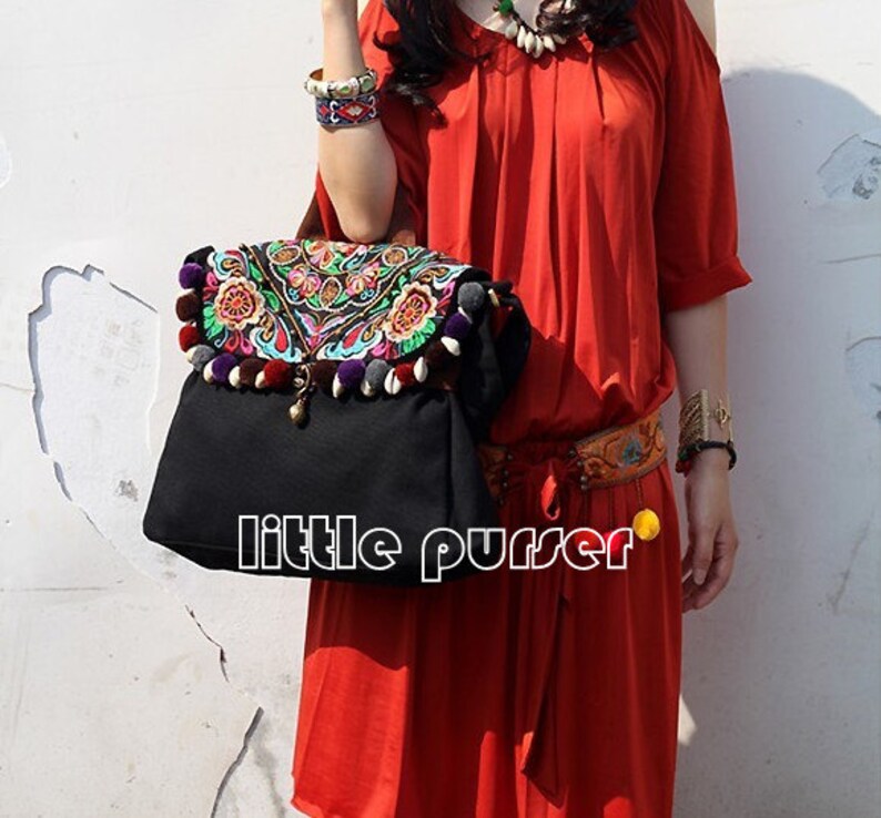 Embroidered Bag/messenger Bag/bags and Purses /shoulder Etsy