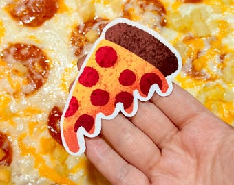 Die Cut Pizza Slice Sticker