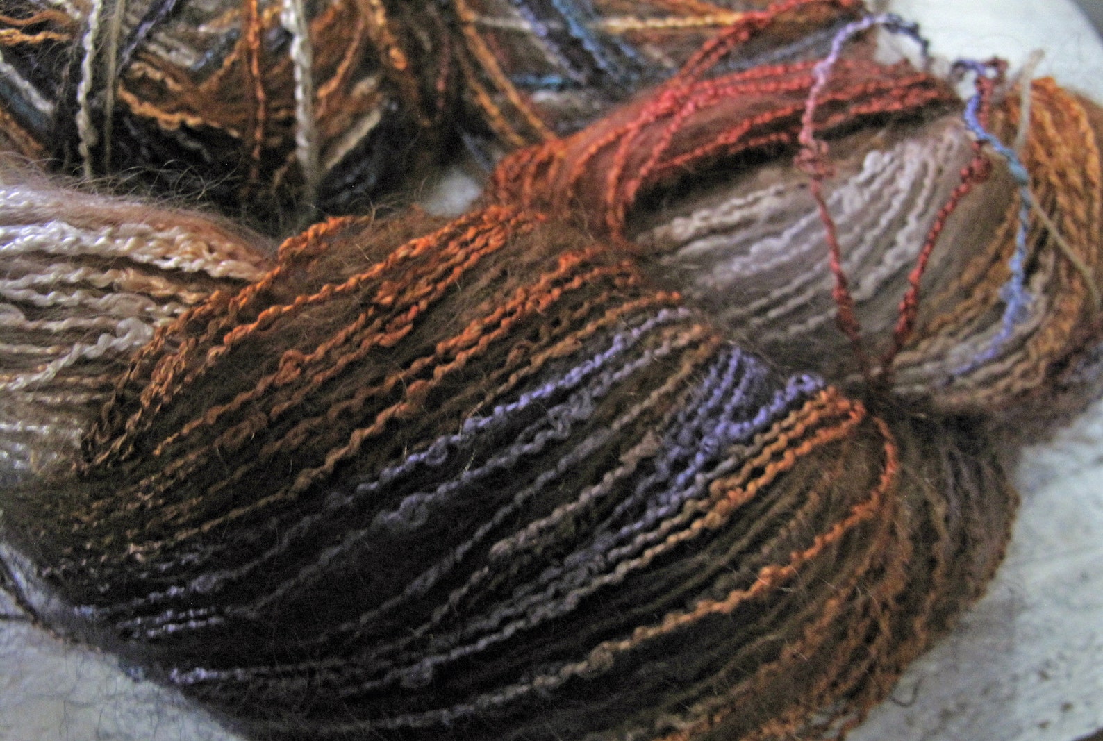 Yarn Bargain Silk and Wool Boucle' Lace Weight 3 Skein Etsy