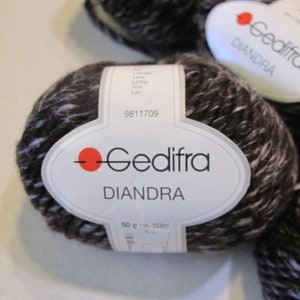 SUPER Yarn Bargain! - GEDIFRA Imported German Yarn- DIANDRA-Wool Linen Yarn - Soft and Beautiful / 9 skeins available!