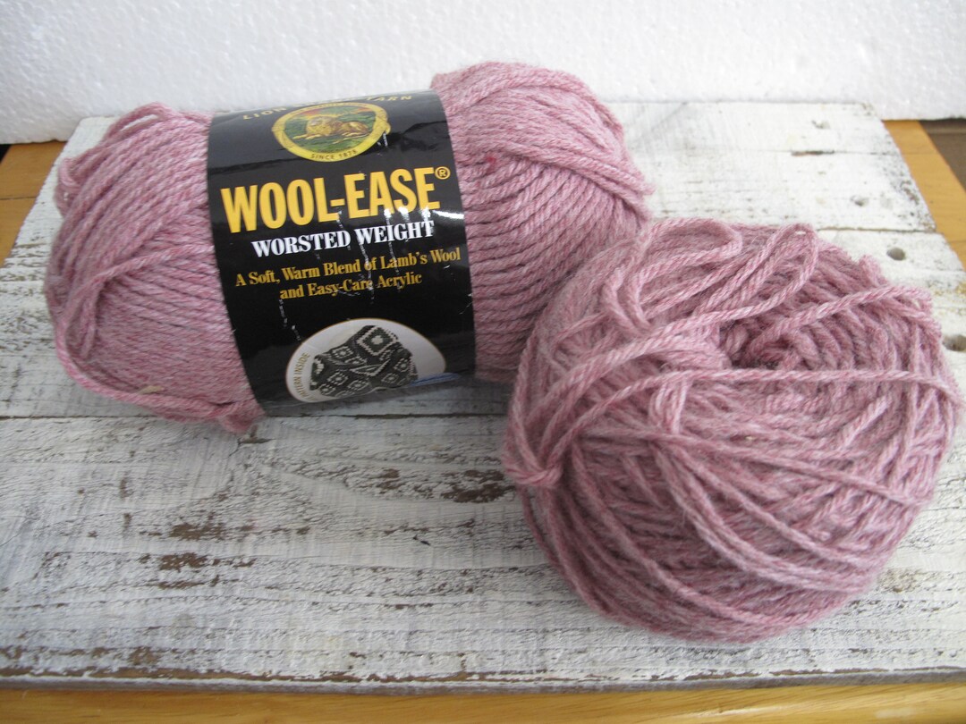 Yarn Bargain LION BRAND Wool Ease Multiple Skeins Available Colorway
