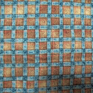 Fabric Bargain! Quilter&#39;s Cotton / 44-45&quot; wide Sold by the yard - VINTAGE: Peaceful Journey - by Gerry Kimmel-Carr for Benartex Fabrics