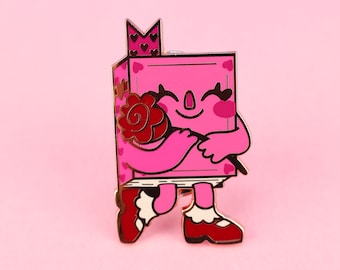 Romance Book Enamel Pin