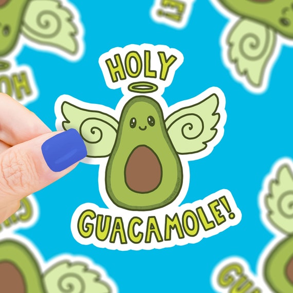 Avocado Stickers Stickers Funny Stickers Silly Stickers Luggage