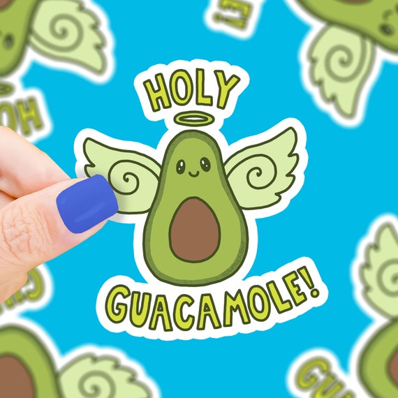 Holy Guacamole Avocado | Vinyl Sticker Holy Guacamole Avocado | Vinyl Sticker