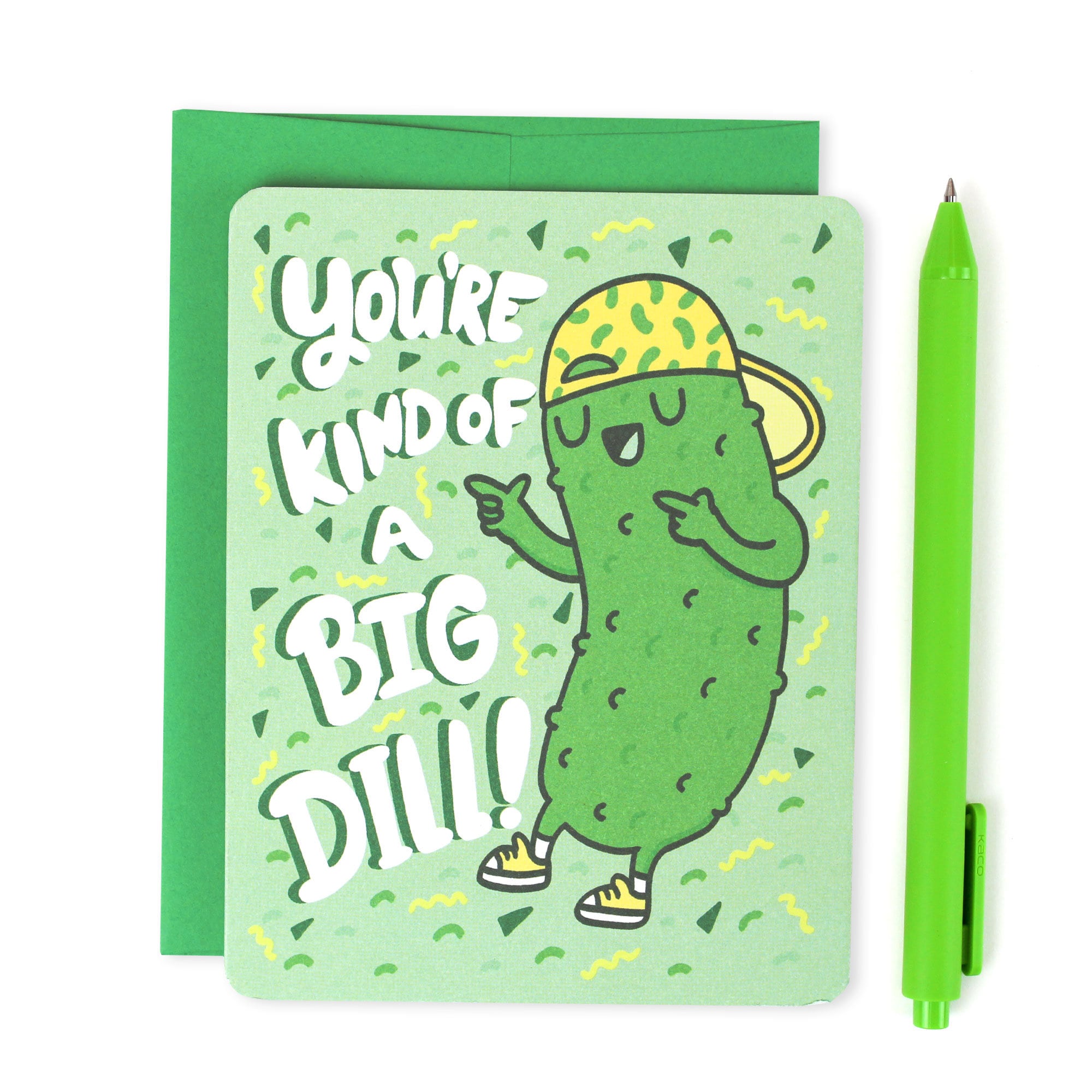 Pickle Card Big Dill Pickle Birthday Best Friend Birthday Etsy