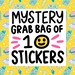 Vinyl Sticker Mystery Pack, Funny Vinyl Stickers, Grab Bag, Blind Box, Colorful Stickers, Laptop Stickers, Car Decals 