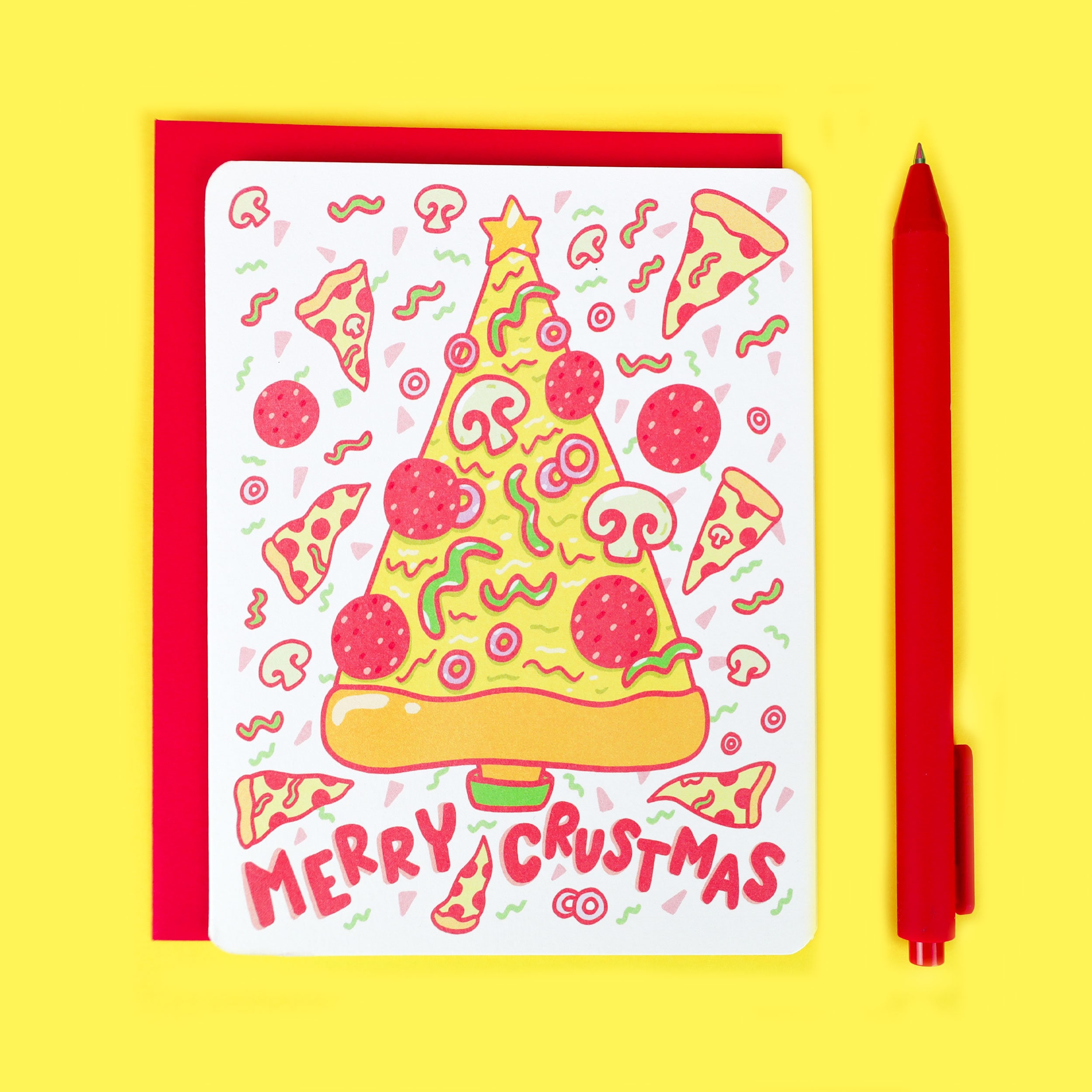 funny-pizza-christmas-card-card-merry-crustmas-holiday-etsy