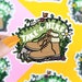 Funny Stickers, Take A Hike, Adventure Stickers, Laptop Stickers, Car Decal, Colorful Vinyl Stickers, Hiker, Hiking