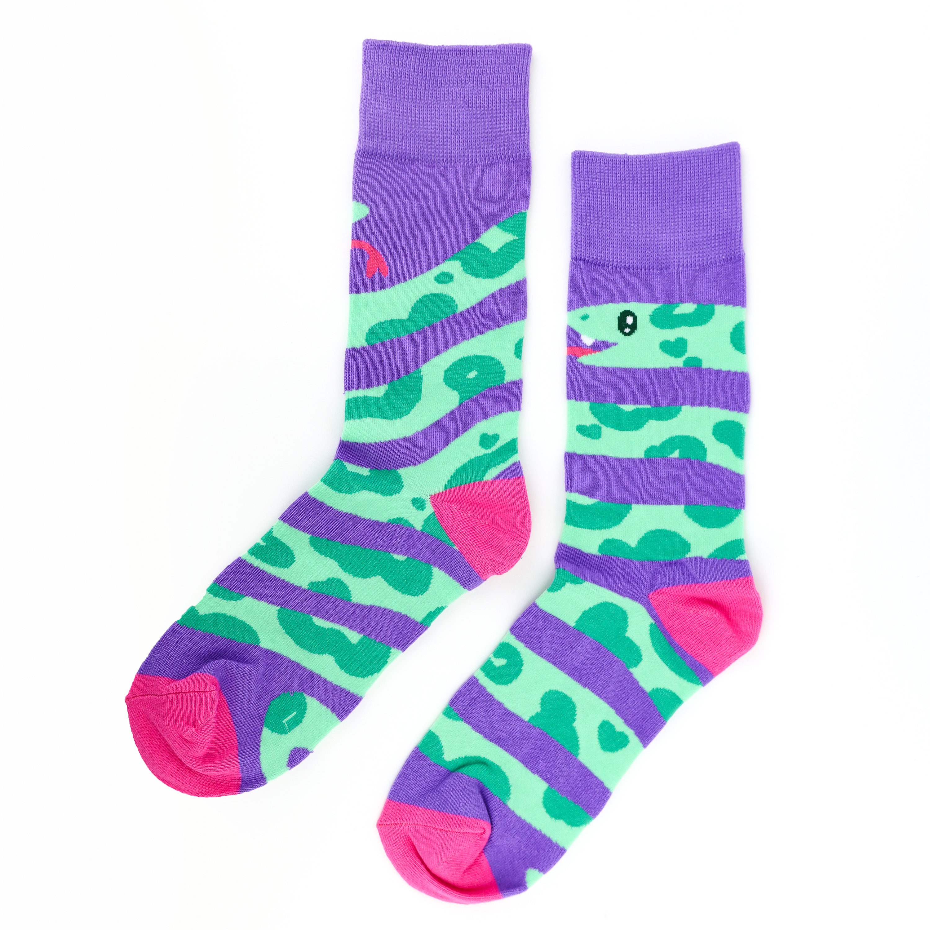 Wrap Around Snake Cotton Socks - Etsy