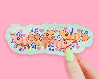Marcapáginas de Shrimp Rave: Un regalo divertido para los amantes de los libros.