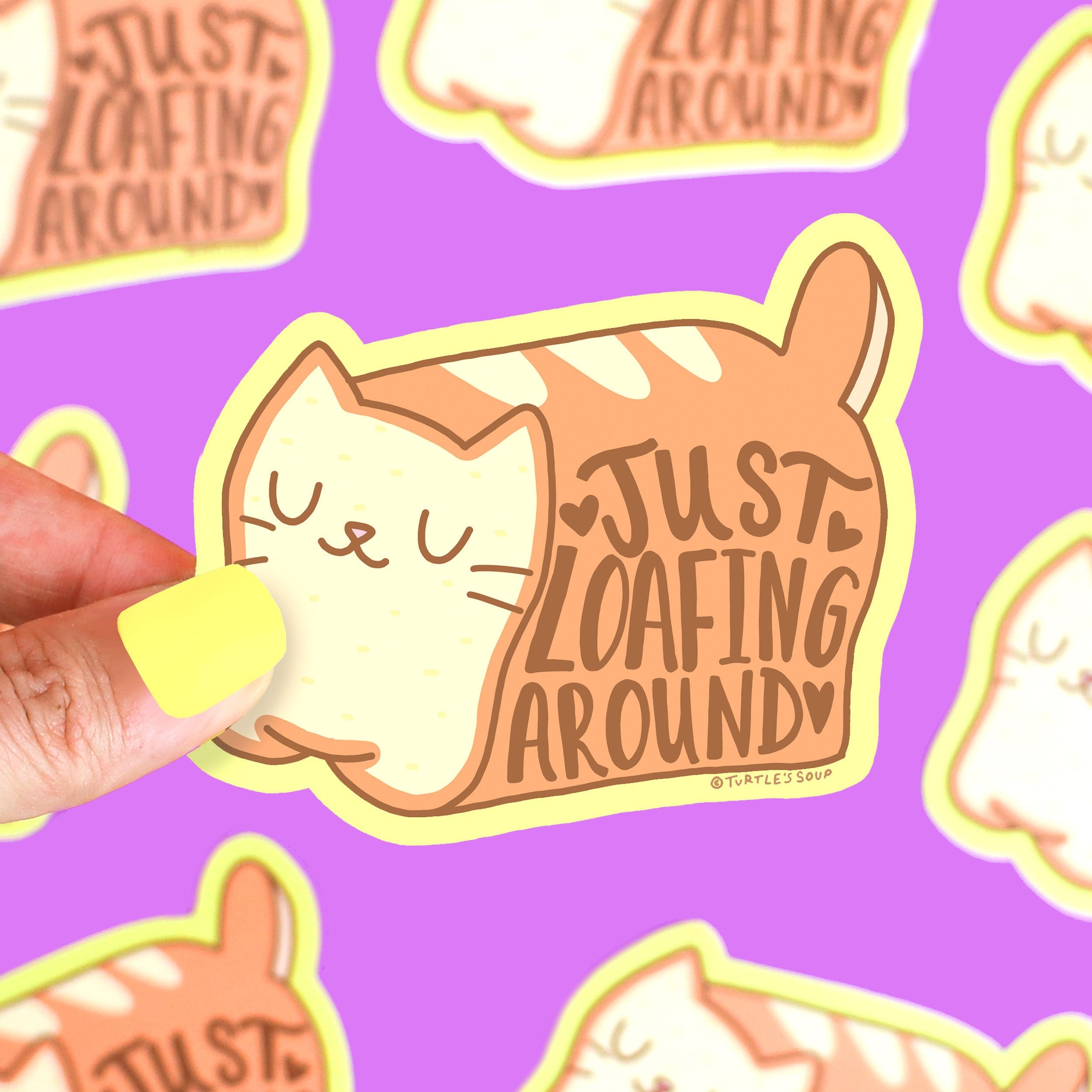 Just Loafing Around | Vinyl Sticker Just Loafing Around | Vinyl Sticker