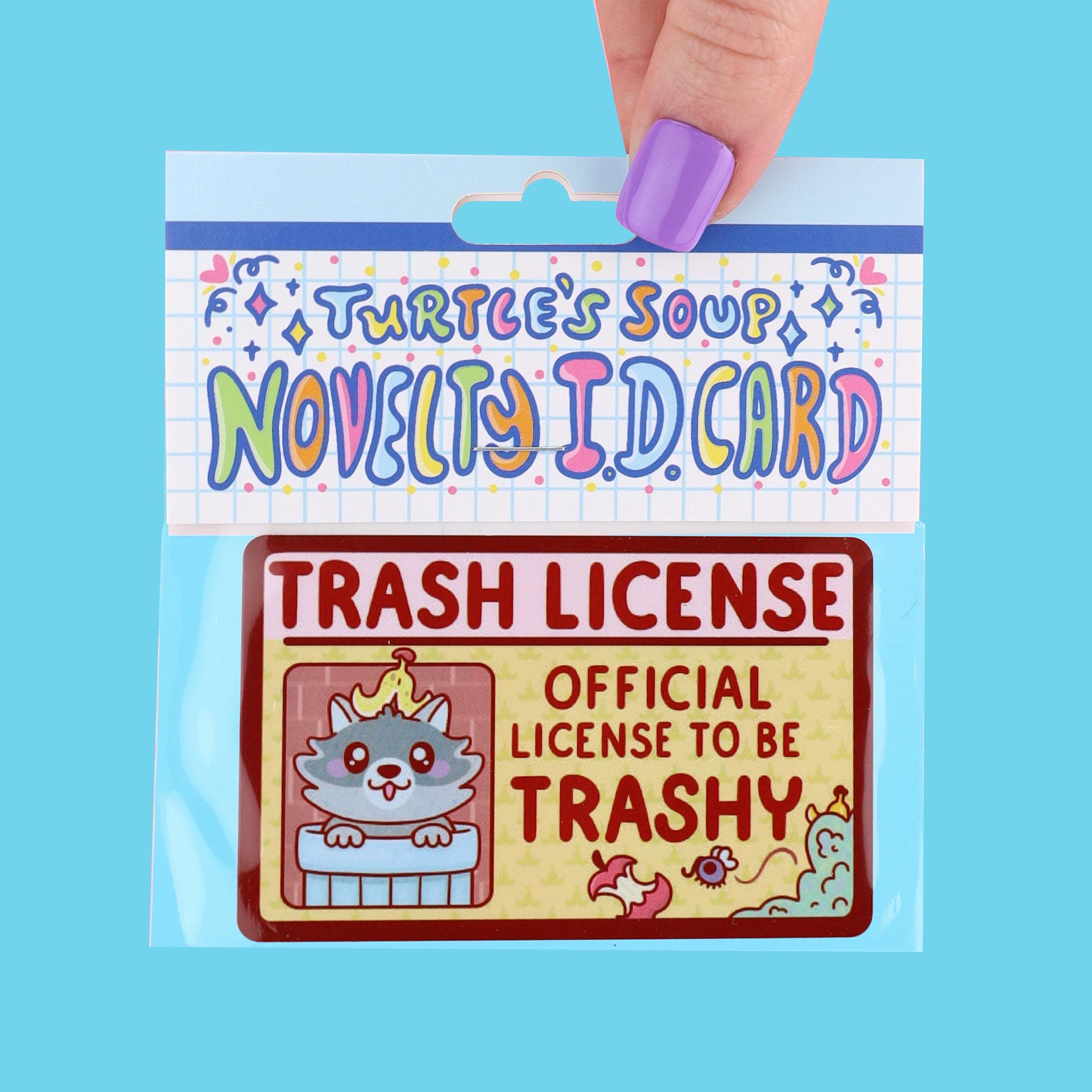Trash Raccoon Fake Driver's License: Funny Parody ID Card - Etsy
