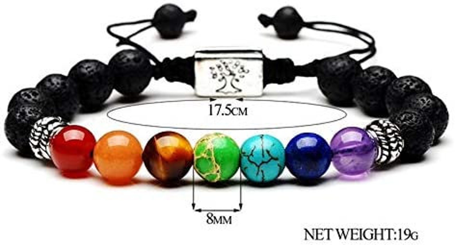 Chakra mala bracelet Clearance