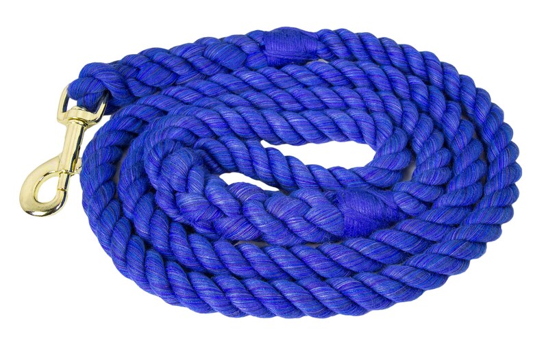 Ravenox Twisted Cotton Rope Dog Leash or Horse Lead 1/4 Inch Etsy