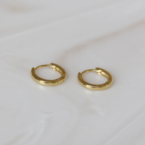 Everyday Small 18kt gold vermeil hoop earrings