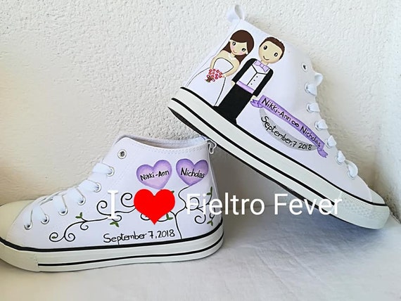 zapatillas converse personalizadas boda