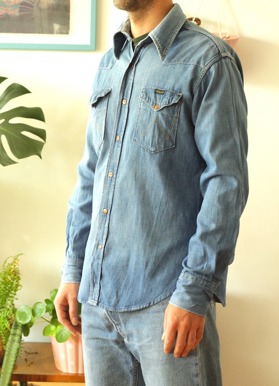 Wrangler denim men's shirt