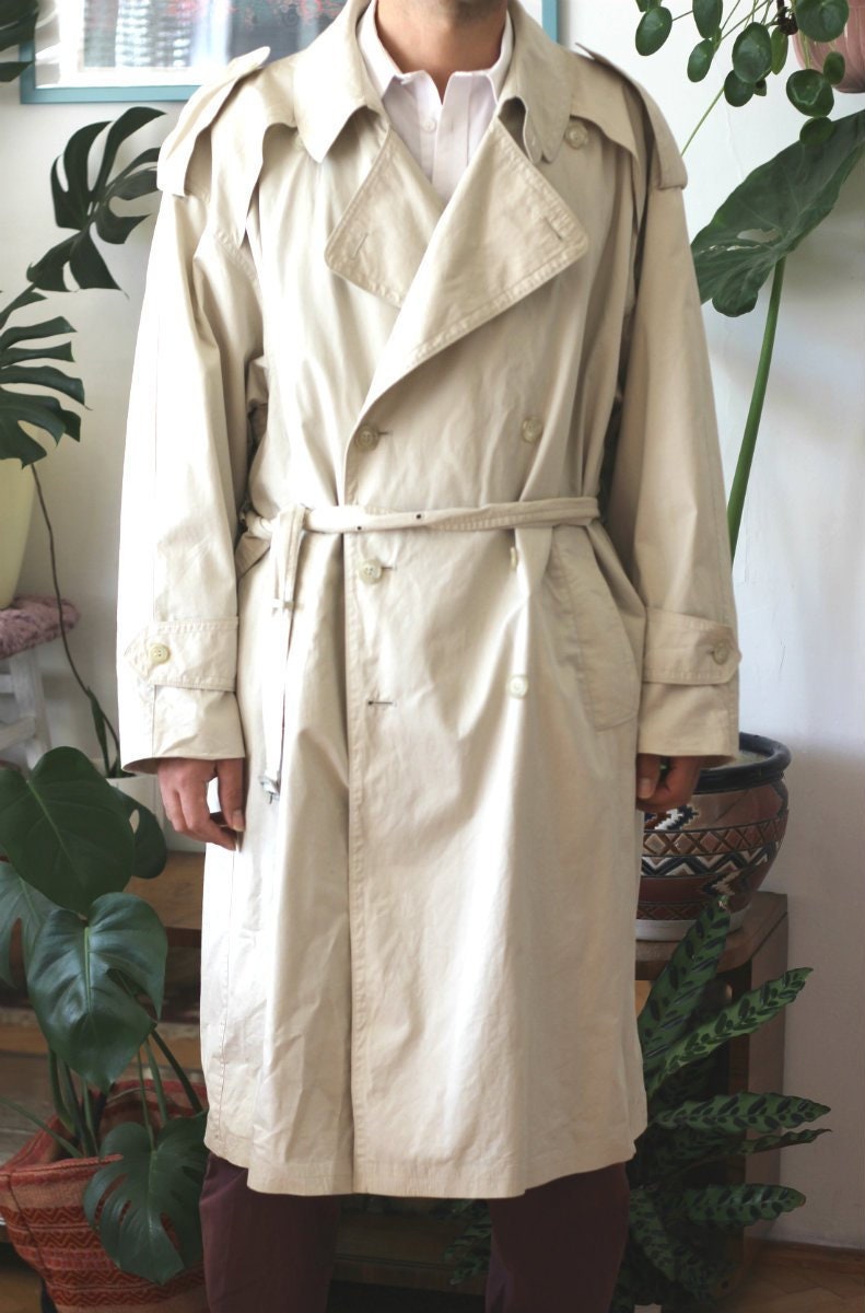 Buy Yves Saint Laurent Men s Trench Coat Authentic YSL Trench