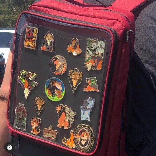 Hydra Clear ITA Pin Trading Display Backpack Etsy