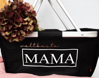 Einkaufskorb Tragetasche beste Mama, beste Oma, Geschenk Weihnachten, Muttertag