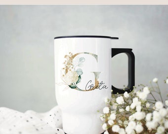 Personalisierter Bambus Becher To Go mit Gravur | Thermobecher 400ml |  Isolierbecher Edelstahl mit Namen | Nachhaltiges Geschenk - Etsy.de