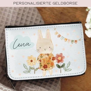personalisierte Geldbörse für Kinder, Geldbörse mit Namen, Weihnachtsgeschenk für Kinder, Einschulungsgeschenk, Nikolausgeschenk, Portmonee