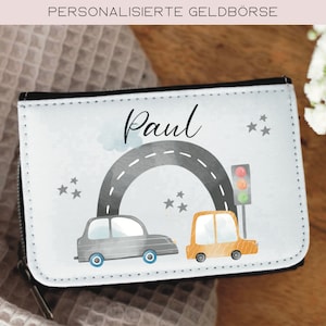 personalisierte Geldbörse für Kinder, Geldbörse mit Namen, Weihnachtsgeschenk für Kinder, Einschulungsgeschenk, Nikolausgeschenk, Portmonee
