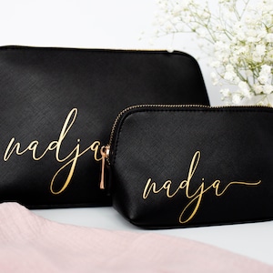 Kosmetiktasche personalisiert mit Namen