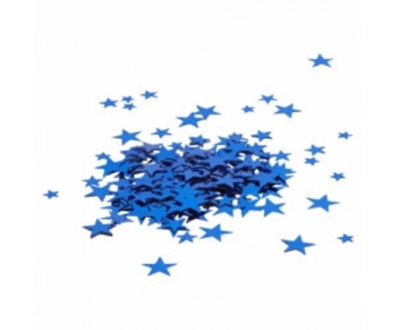 Blue Star Confetti Sapphire Anniversary Party Table Invite Sequin Decoration 14g