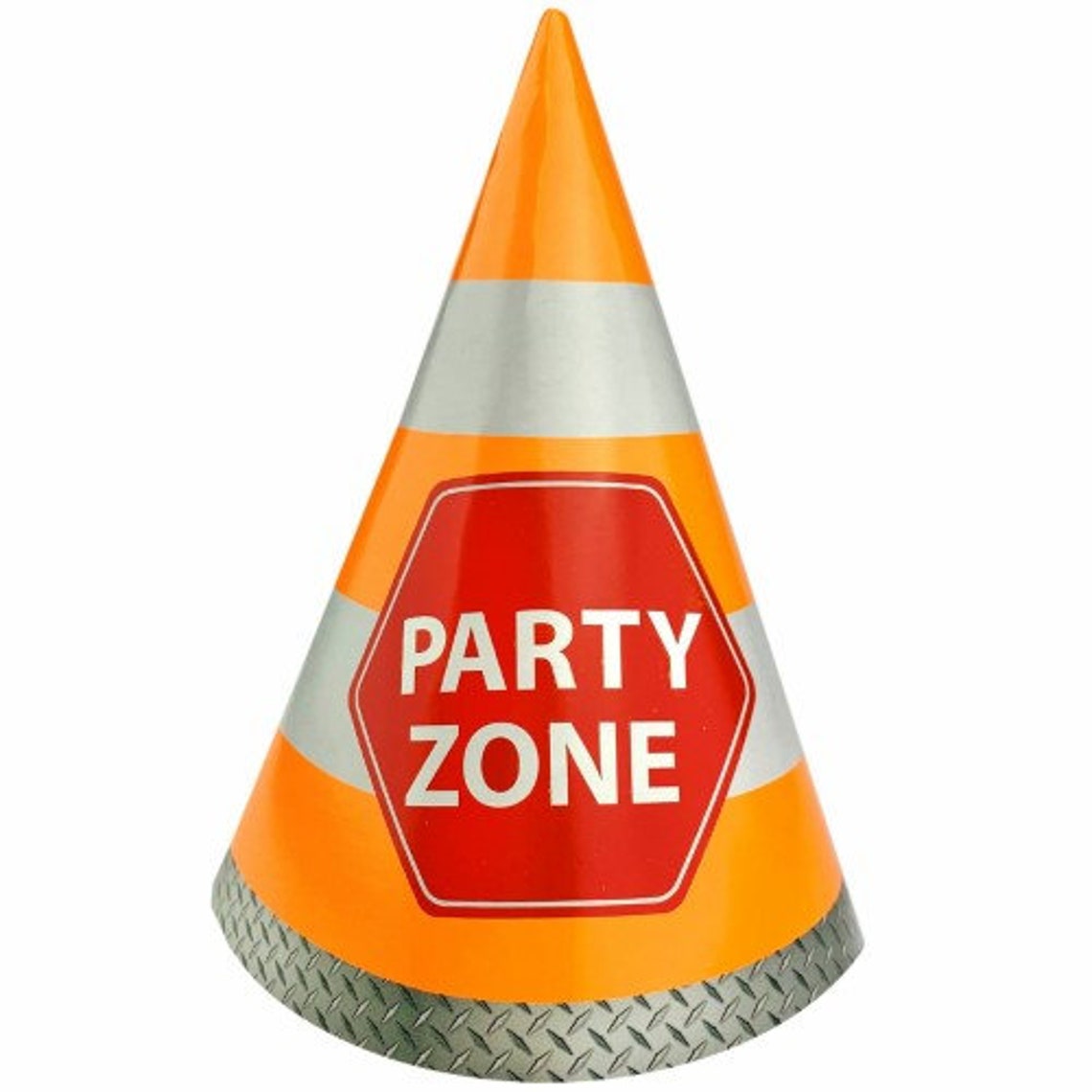 Traffic cone party hats Construction party construction theme Etsy