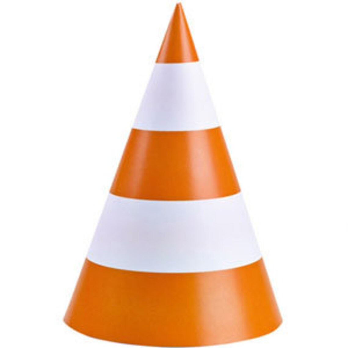 Traffic cone party hats Construction party construction theme Etsy