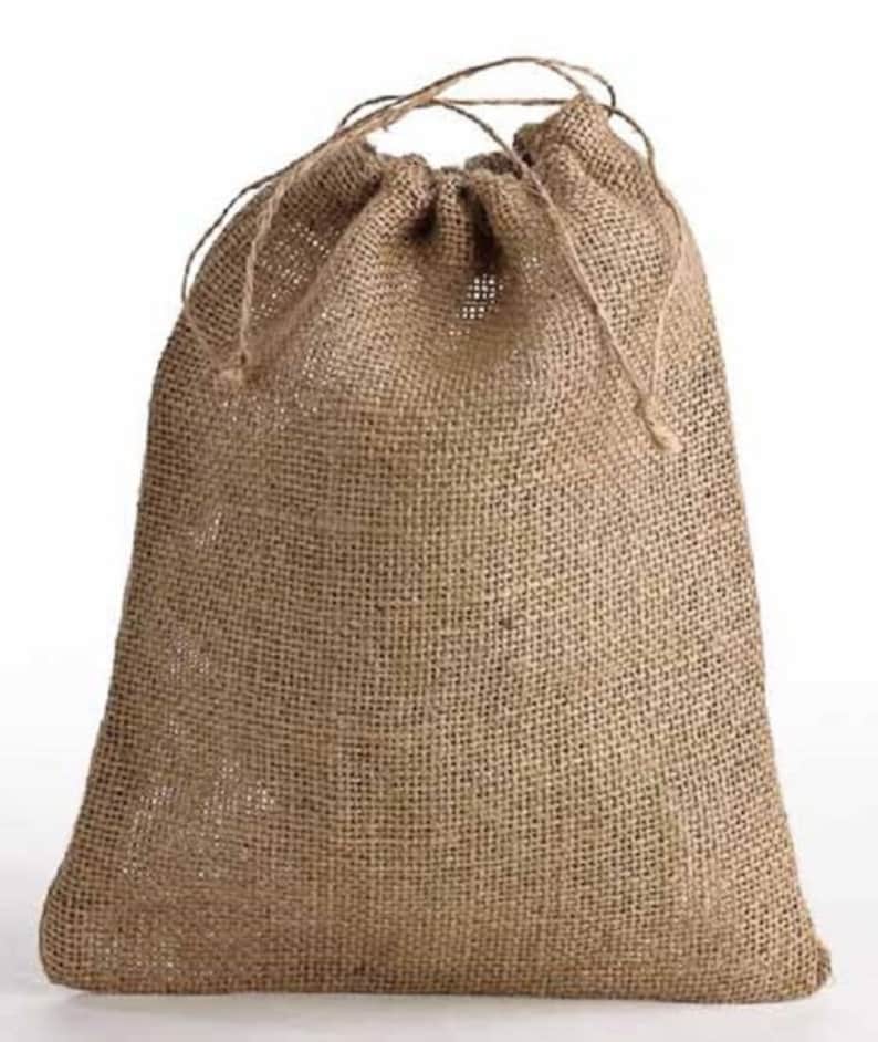 5x Hessian Bags Drawstring Bags Rustic Wedding Small Jute Etsy Australia