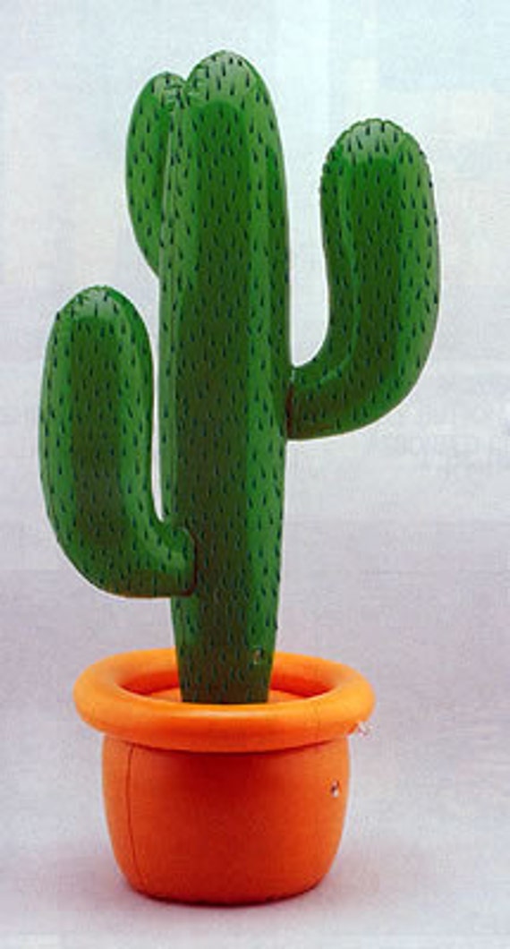 86cm tall, Inflatable Cactus, cactus party supplies, fiesta decorations,  mexican party, inflatable toys, Cactus decor, cactus party - Etsy.de