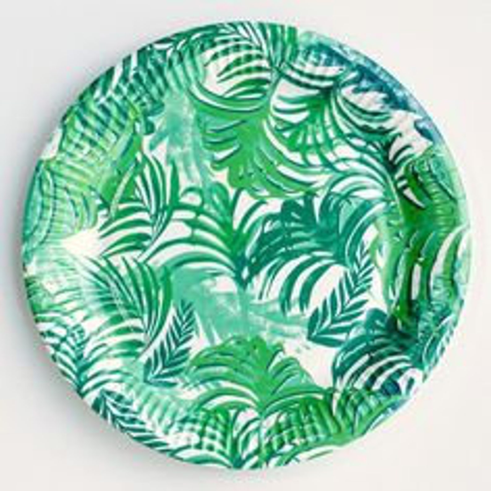 12x Jungle Theme Leaf Plates Party Plates Tropical Theme Etsy Australia
