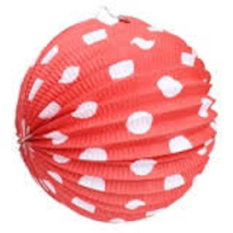 6-x-hanging-lantern-red-polka-dot-red-and-white-party-woodland