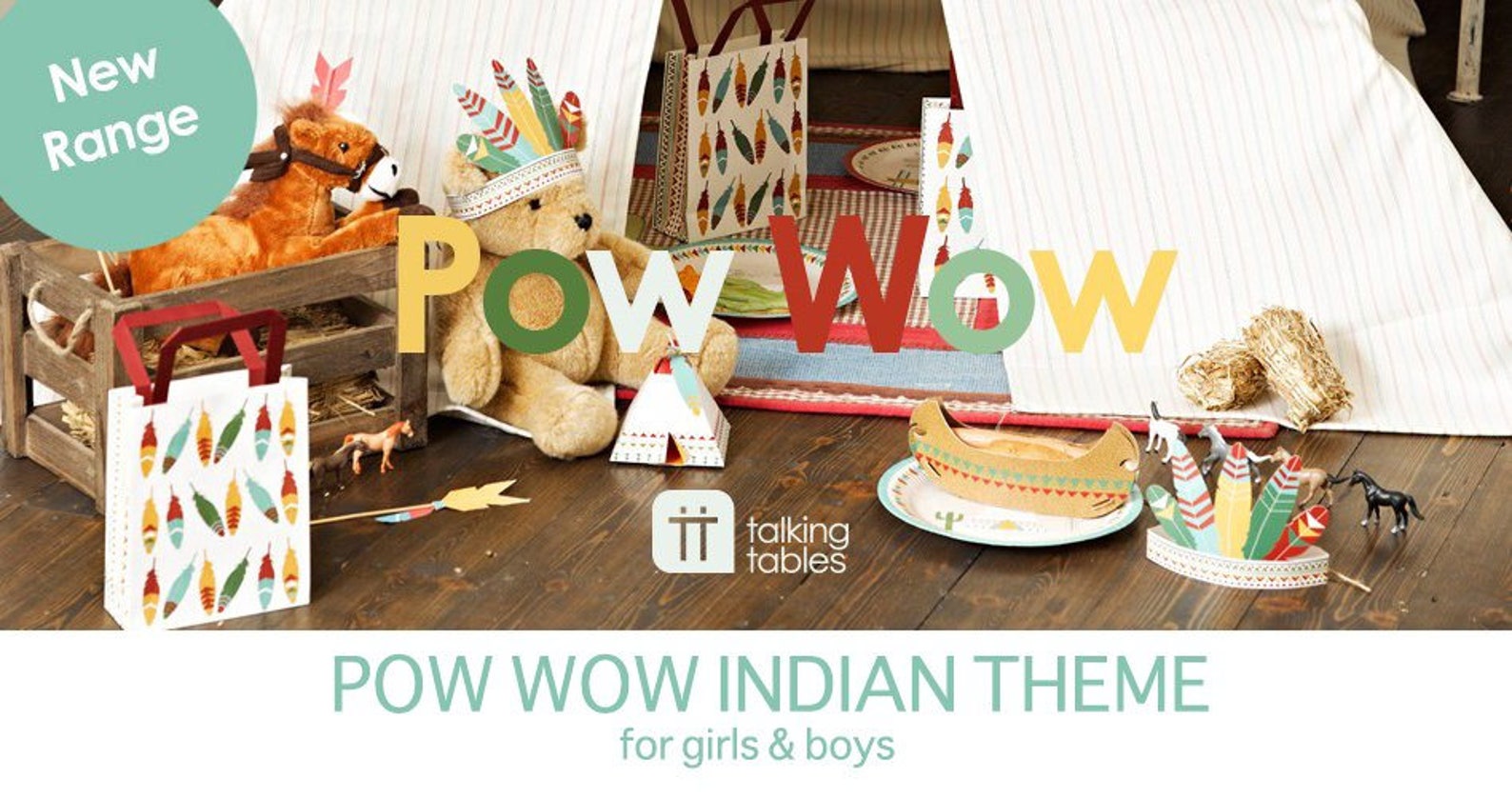 20 X Pow Wow Drinking Straws Wild One Party Paper Straws Etsy Australia